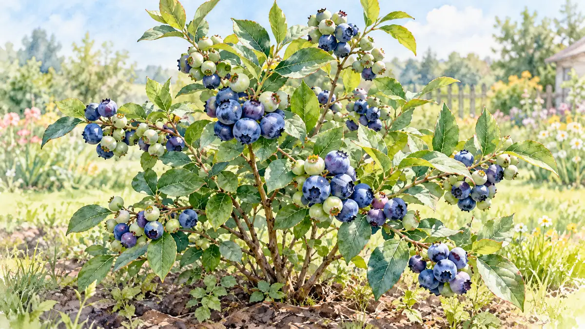 Поздние сорта голубики: ягоды для продления урожая